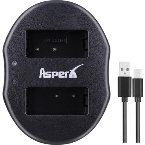 1Pcs USB Dual Battery Charger for Canon LP-E17 LPE17 LP E17 EOS Rebel T6i 750D T6s 760D M3 M5 8000D Kiss X8i Camera