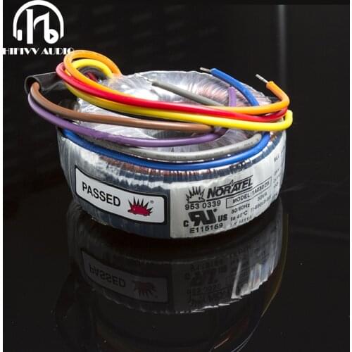 30VA 30W NORATEL Transformer for Power amplifier and DAC double 6V or 9V or 12V or 15V or 18V