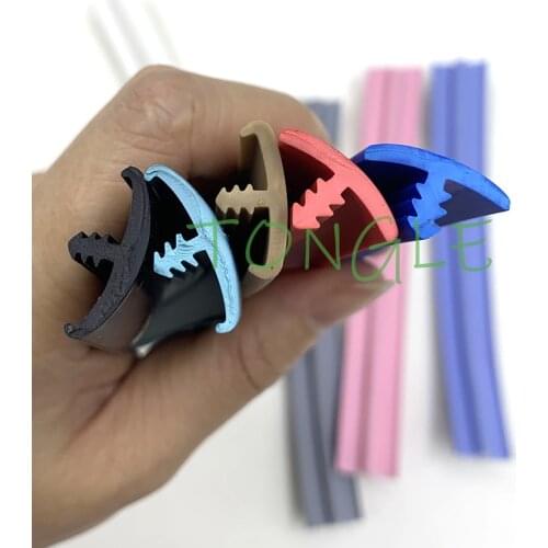 32.8ft 10m Length 18mm 19mm Width Plastic Edging T-Molding T Moulding For Arcade MAME Game Machine Cabinet Chrome/Black