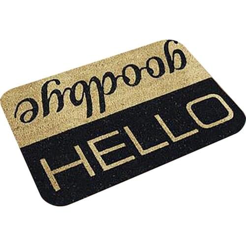40x60cm Entrance Welcome Doormat Absorbent Bathroom Kitchen Floor Mat Sweet Home Letter Rug Anti-Slip Carpet For Living Room