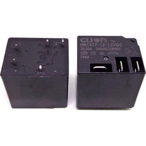 5PCS Clion RELAY HHC67F-1Z-12VDC T91 12VDC 5PIN new and original