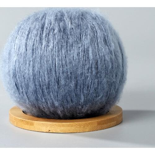 50g Mohair Silk Wool Yarn For Knitting Thin angora Mohair Soft Crochet Yarns Hand Knit Sweater Scarf Shawl Cardigan Puffy Thread