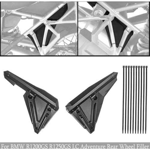 Motorcycle Accessories Rear Wheel Body Mudguard Passenger Foot Splash Resistant Filler For BMW R1200GS R1250GS LC Adventure