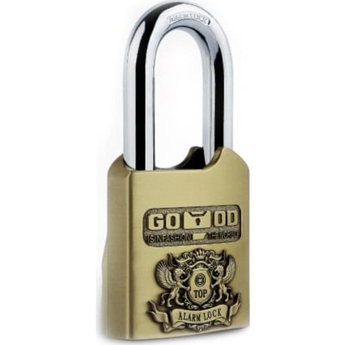 AL60 Waterproof Alarm Padlock 110dB Security Brake Bicycle Locks Super B Grade Lock For Home Bike Motorcycle Scooter