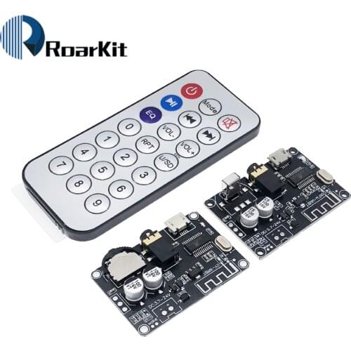 Bluetooth 5.0 Stereo Audio Decoder Board Modules Wide Voltage Adjustable Volume Speaker Amplifier XY-WRBT