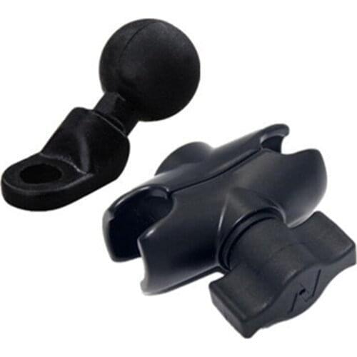 Motorcycle Holder Socket Arm 9mm Hole+1 Piece All Double For Ram To Work