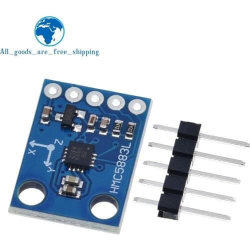 GY-273 3V-5V QMC5883L Triple Axis Compass Magnetometer Sensor Module Three Axis Magnetic Field Module For Arduino
