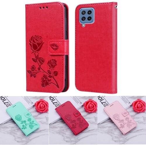 Leather Wallet Case For Samsung M 12 M12 2021 A22 Carcasa A324g A72Samusng For Telefoonhoesjes Samsung Galaxy M32 SM-M325F Etui
