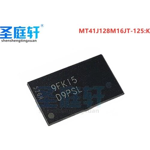 New original imported MT41J128M16JT-125: K MT41J128M16JT FBGA-96 package