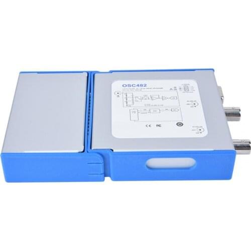 New Profession 2 Channels Virtual Oscilloscope USB For PC Portable Virtual Oscilloscope 20MHz Bandwidthl Logic Analyzer Meter