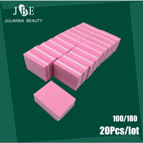 50pcs/lot Disposable Nail Files Manicure Pedicure Accessories Nail Buffers Cuticle Clean Foot Care UV Gel Polish Remover Tools