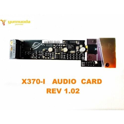 Original for ASUS X370-I Audio board X370-I AUDIO CARD REV 1.02 tested good free shipping