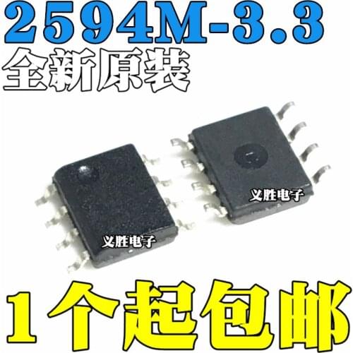 Original 10pcs/ LM2594M-3.3 LM2594MX-3.3 2594M-3.3 SOP8
