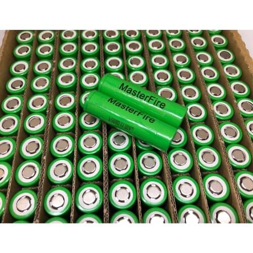 MasterFire 20pcs/lot Original MJ1 Chem 18650 INR18650MJ1 10A discharge lithium battery cell 3350mah flashlight batteries