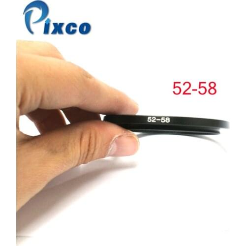 Pixco 2PCS 52-58mm Ring Lens Filter Adapter Ring Suit For 52mm to 58mm Step Up Ring