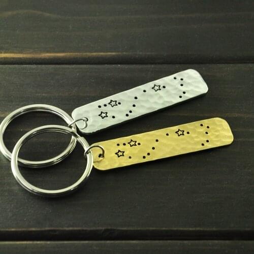 Personalized Scorpio Constellation keychain,Custom Date Scorpio Sign Birthday Gift,Horoscope Pendant,Astrology,Zodiac keychain