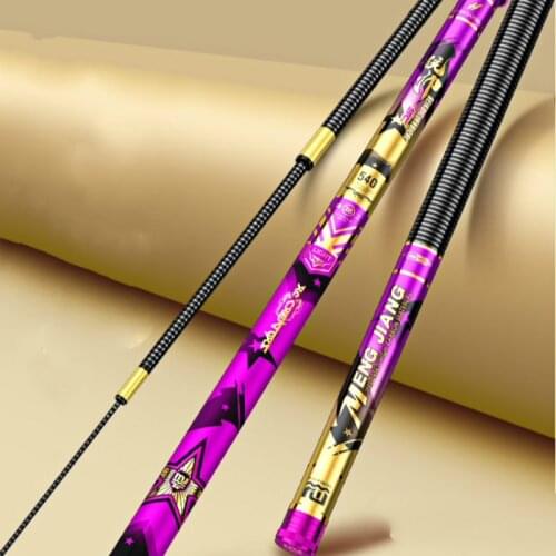3.6m-7.2m Competition Fishing Canne 5H 6H 8H Hardness Carp Fishing Poles High Carbon Fiber Fishing Rod Hand Olta De Pesca