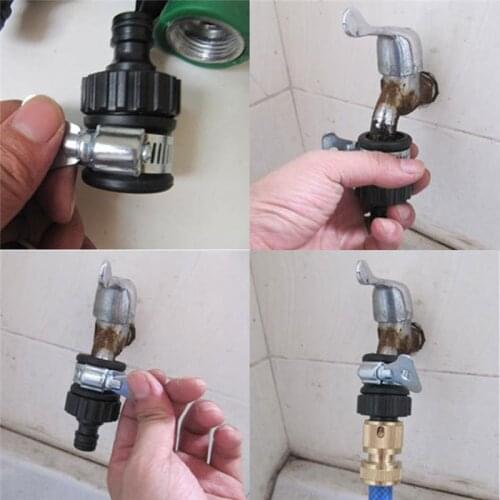 Universal Faucet Adapter Water Tap Connector Mixer For Garden Hose Pipe Tap Kitchen Bathroom Faucet Nozzle Accessories Garden