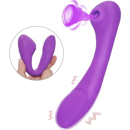 Sucking Vaginal G Spot Vibrators for Women Bending Oral Vibration Clitoris Stimulation Masturbation Adult Sex Toys for Female