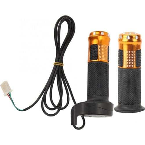 1 Pair Electric Scooter Handle Grip Left Right Turn Handle Grip Throttle Universal Electric Scooter Replacement Accessories