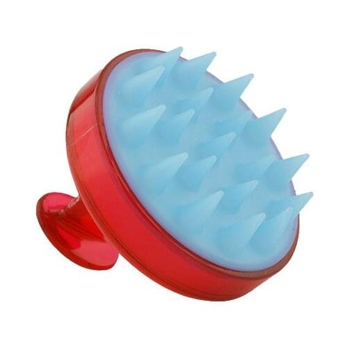 Silicone Head Body Massager Shampoo Scalp Massage Brush Hair Washing Comb Body Shower Brush Bath Spa Slimming