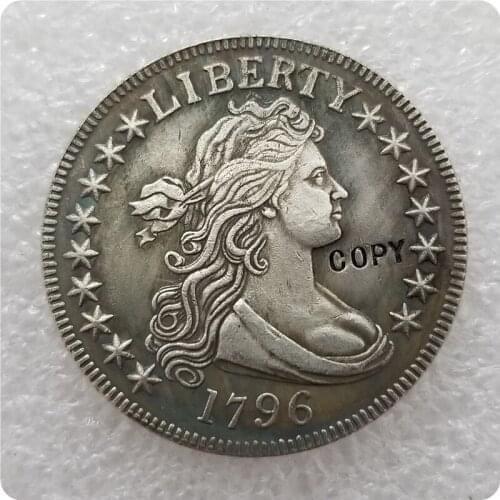 1796 Draped Bust Half Dollar COIN COPY commemorative coins-replica coins medal coins collectibles