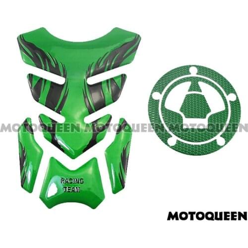 3D Gas Tank Protector Pad Fuel Cap Cover Stickers for Kawasaki ZX-6R/10R/12R/14R/636 Z1000 Z750 Z800 ZZR1400 GTR1400 Nijia650R