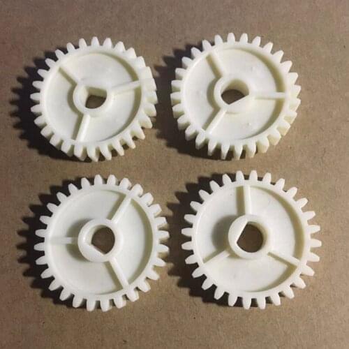 4pcs/lot) 34B7504872 (White) 327D934434 (Black) Gear D28T for Fuji Frontier 330/340 minilbas
