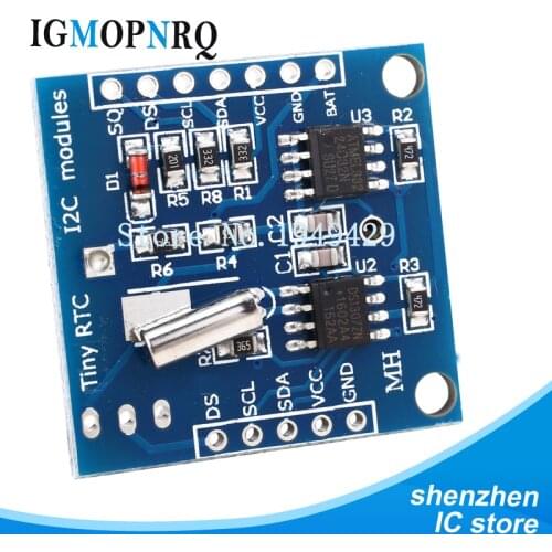 5pcs Tiny RTC I2C modules 24C32 memory DS1307 clock RTC module without battery