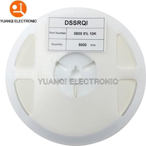 5000pcs 0805 5% 1/8W SMD chip resistor 0R ~ 10M 0 10R 100R 220R 330R 470R 1K 2.2K 4.7K 10K 47K 100K 1M 0 10 100 220 330 470 ohm