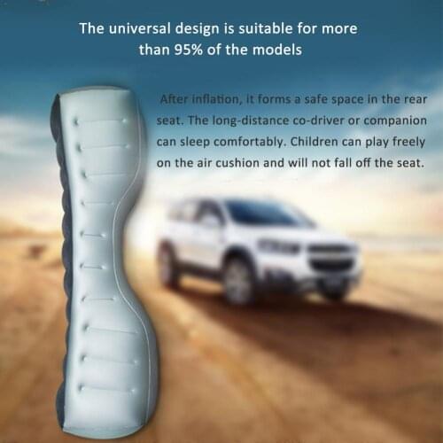 Car Air Mattress Car Universal Rear Seat Cushion Air Bed Self-driving Tour Bed Air Mattress For Sleeping For Car Sofa Cama
