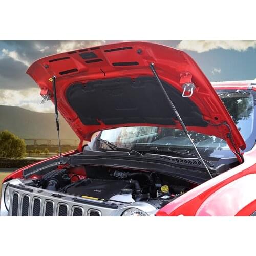For Jeep Renegade (BU/520) 2014-2021 2x Auto Front Hood Bonnet Modify Gas Struts Lift Support Shock Damper Absorber Car Styling