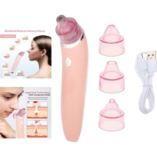 Blackhead Remover Vacuum Suction Cleaner Skin Facial Cleaner for All Skins