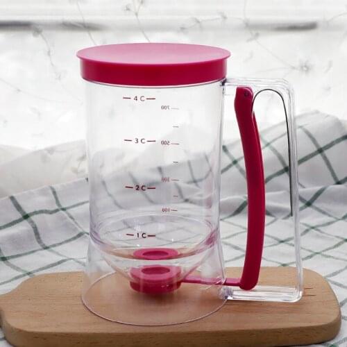 Cupcake Pancake Cookies Cream Dispenser Cake Mix Jug Baking Essentials Maker Cooking Tools Funnel Measuring cup NJ72014