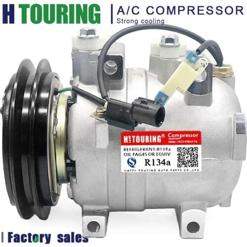 For Hyundai R225-7 Excavator Hyundai-7 DKV14C A/C Compressor 11N6-90040 11N8-92040 5060216413 5060217082 506021-7082 A5000674001