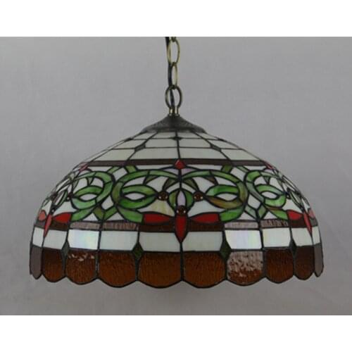Tiffany dragonfly lamp glass shade pendant light bohemian single pendant hanging light foam packing for hallway corridor kitchen
