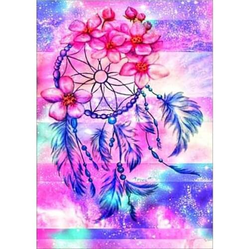 Dream Catcher Religion DIY Cross Stitch 11CT Embroidery Kits Needlework Craft Set Printed Canvas Cotton Thread Dropshipping