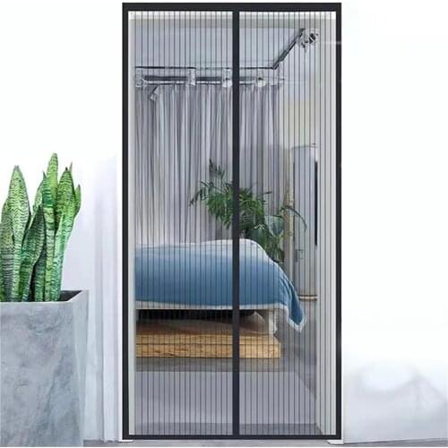 Summer Magnetic Anti Mosquito Curtains Mosquito Net Anti Fly Insect Fly Bug Curtains Door Mesh Automatic Closing Door Screen