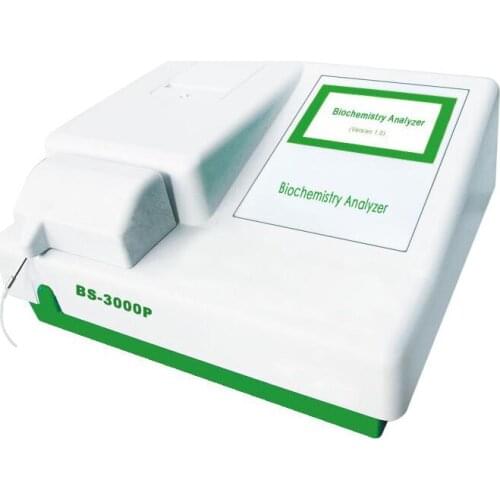 BS3000P Medical Semi-auto Chemistry Blood Analyzer Machine