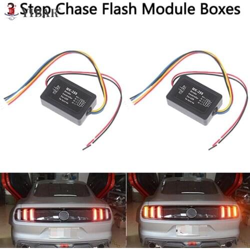 Chase Flash Module Boxes 3 Step Sequential Universal For Car Turn Signal Light