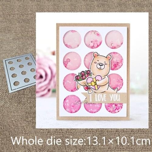 New Design Craft Metal stencil mold Cutting Dies ring cross frame decoration scrapbook die cuts Album Paper Card Craft Embossing