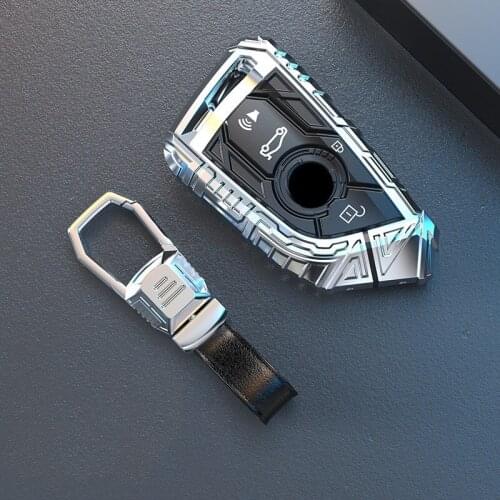 NEW Galvanized Car Key Cover Case For BMW 520 525 E46 E60 E90 F10 F30 F48 F39 X5 X6 M4 Protection Key Shell Styling