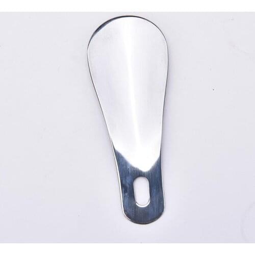 Portable 10/19cm cm Mini Shoe Horn Professional Stainless Steel Shoe Horn Long Shoespooner Spoon Cheap And Hot Selling