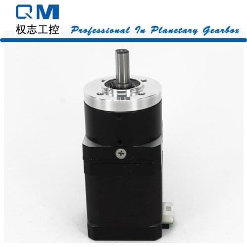Metal Gear Stepper Motor L=48mm Planetary Gearbox Ratio 10:1 CNC Robot Pump 15 Arcmin