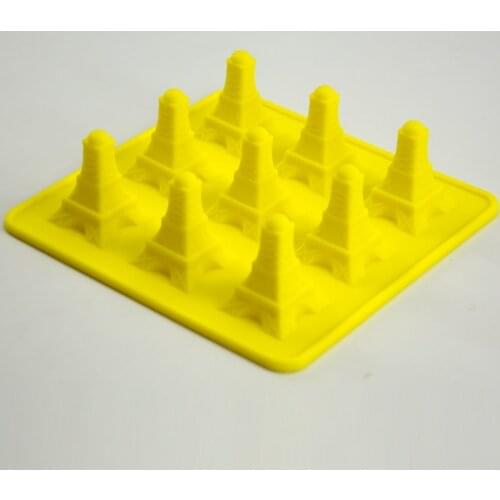 Eiffel Tower fondant silicone soap mold chocolate mold jelly pudding DIY bakeware