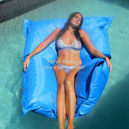 Cover only No Filler-Luxe Edition King Kai Float-swimming bean bag chair-outdoor beanbag furniture seat ,beds relaxing on water