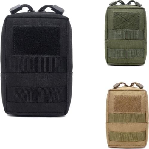 Outdoor Tactical Molle Airsoft Bushcraft Military Army Medical Pouch Belt Pack Handbag Camp Hunting Waist Bag Survival Kit