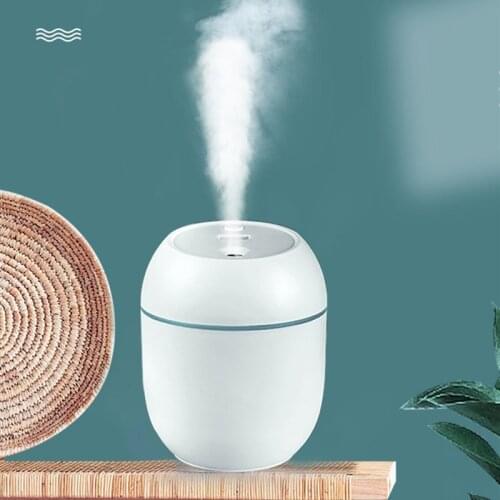 Air Humidifier USB Ultrasonic Aroma Essential Oil Diffuser Romantic Soft Light Humidifier Mini Cool Mist Maker Purifier