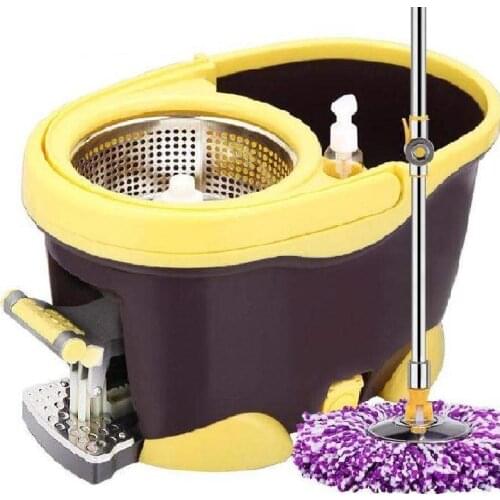 Four-Drive Hand Press Mop Bucket, Rotating Mop, Automatic Mop, Mopping Bucket, Mop Bucket