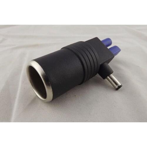 1pcs DC 5.5 x 2.1mm Male To Car Cigarette Lighter Socket EC5 Female Connector Adapter